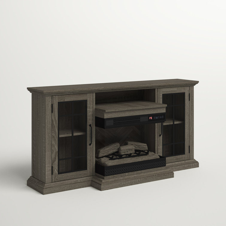 Three Posts™ Aubriella TV Stand for TVs up to 65" with Fireplace